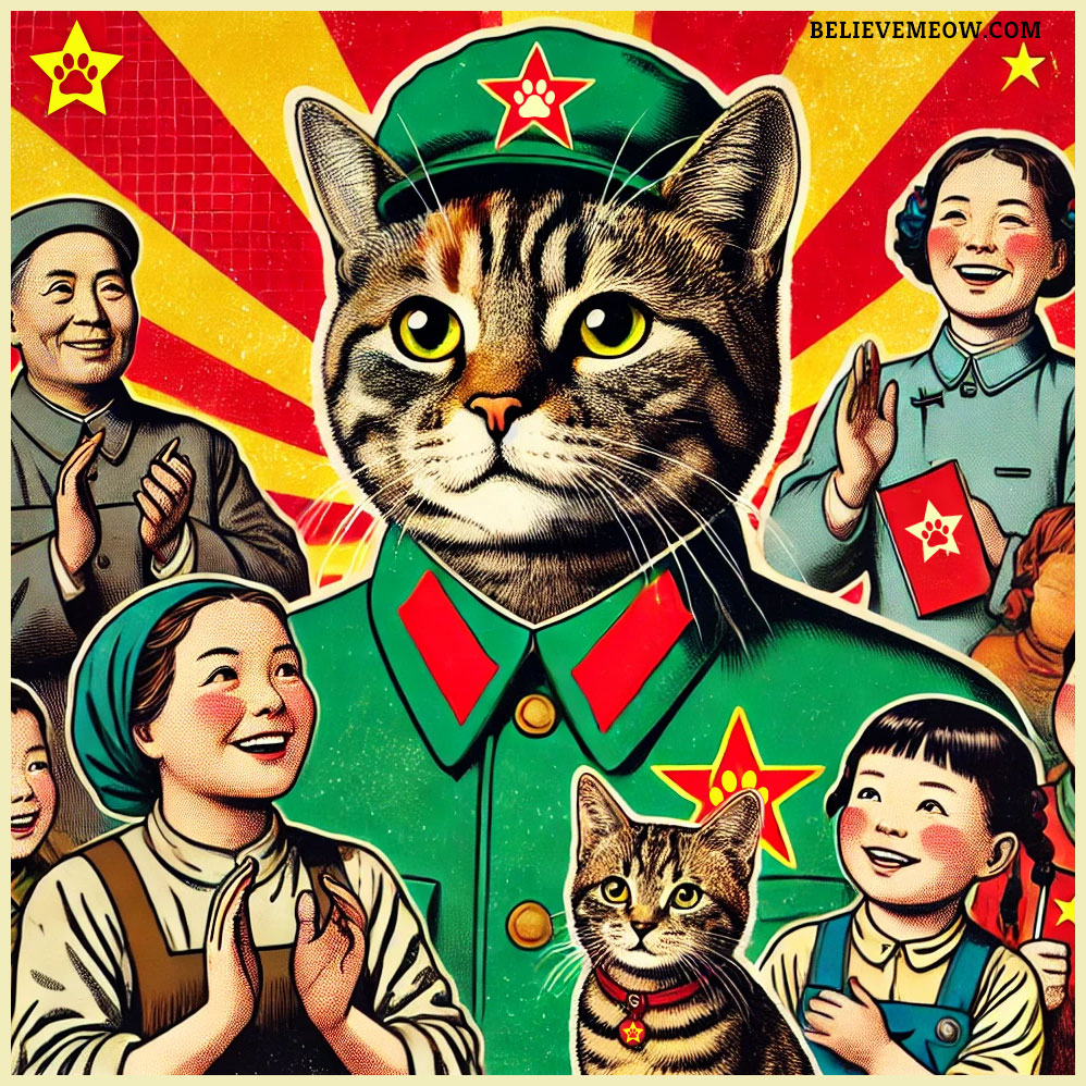 chairman meow propaganda cat