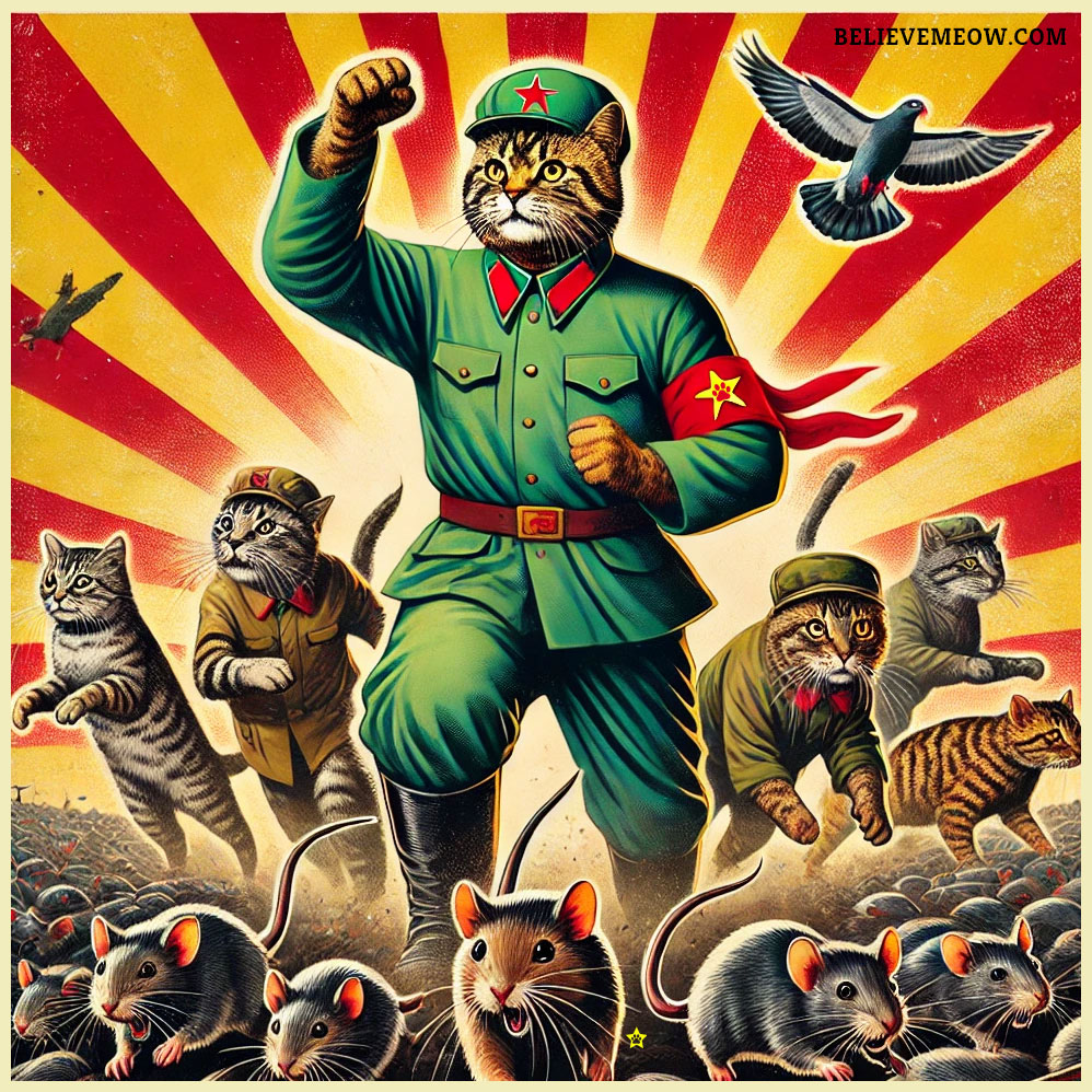 chairman meow propaganda cats mice