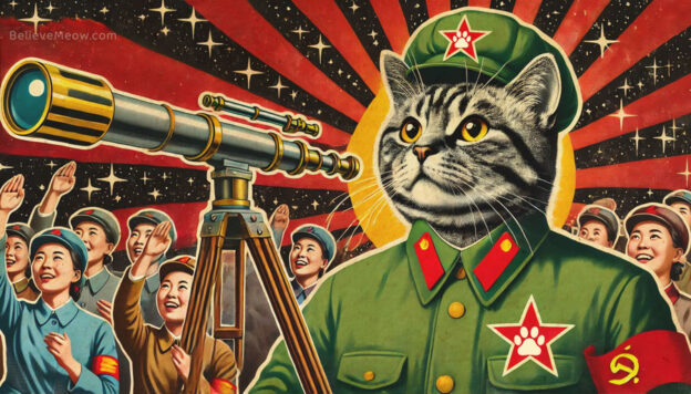 chairman meow propaganda telescope stars