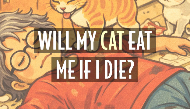 will cat eat me if i die