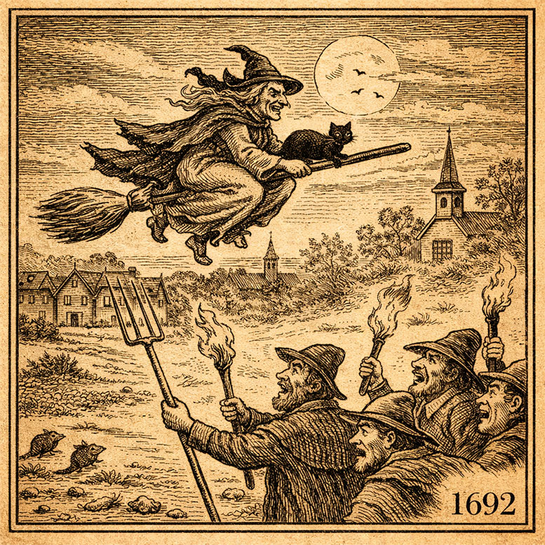 women witchcraft salem 1692 cat